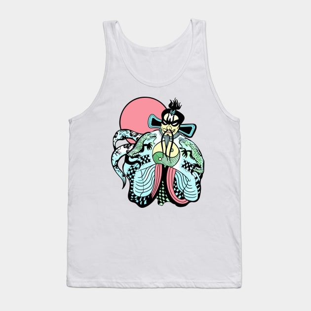 Jack Burton Fu Manchu Tank Top by Meta Cortex